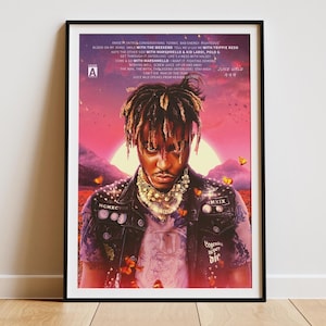 Juice WRLD - Legends Never Die Album Cover Digital Poster | Gift For Him Her| Minimalist Music Poster | Hip Hop | Downloadable Art Print