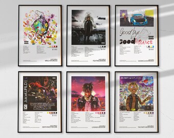 Affiches Juice Wrld 9 Pcs|, Affiches de couverture Madagascar