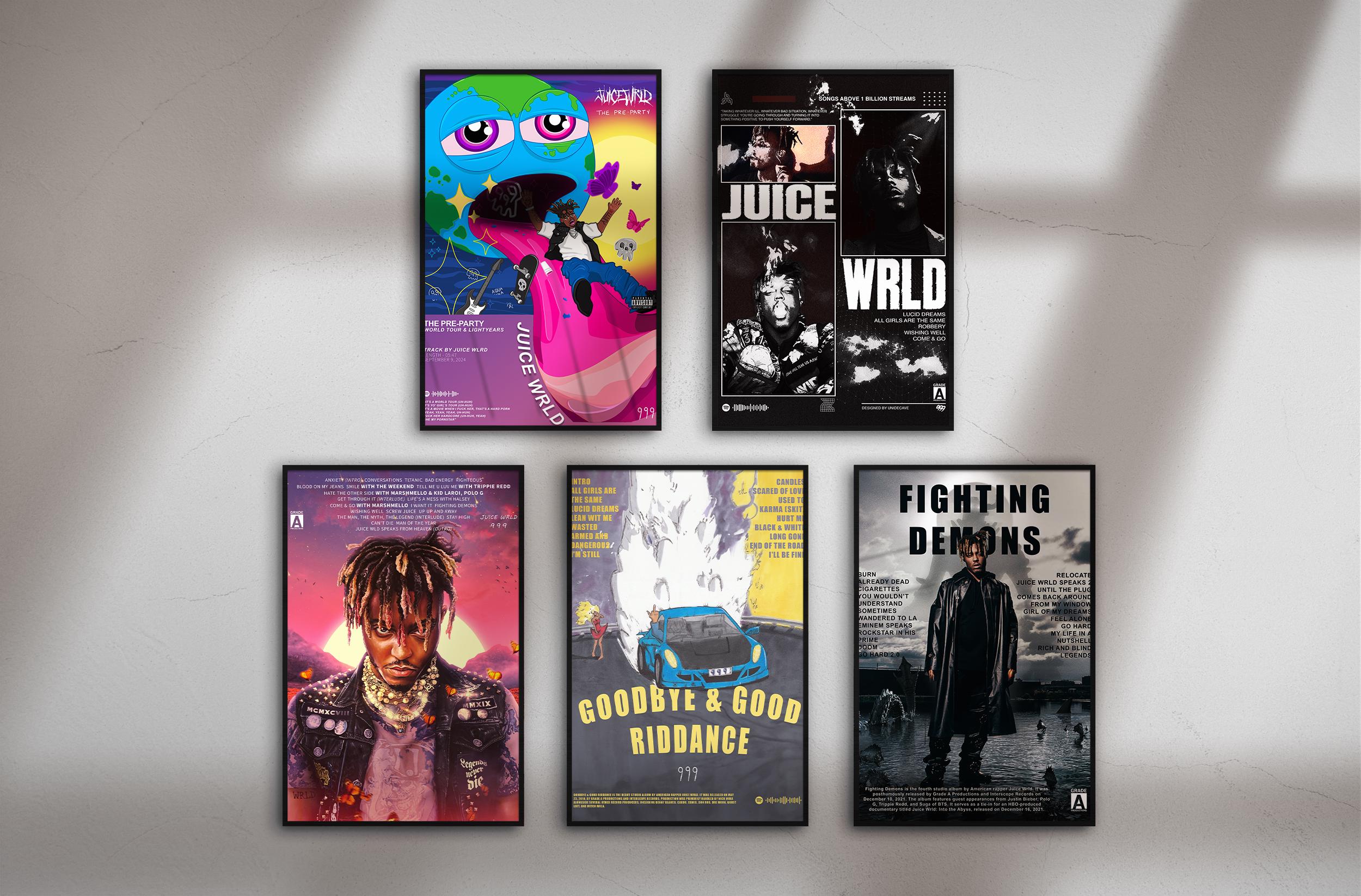 ポスター Juice Wrld poster s-l400.jpg