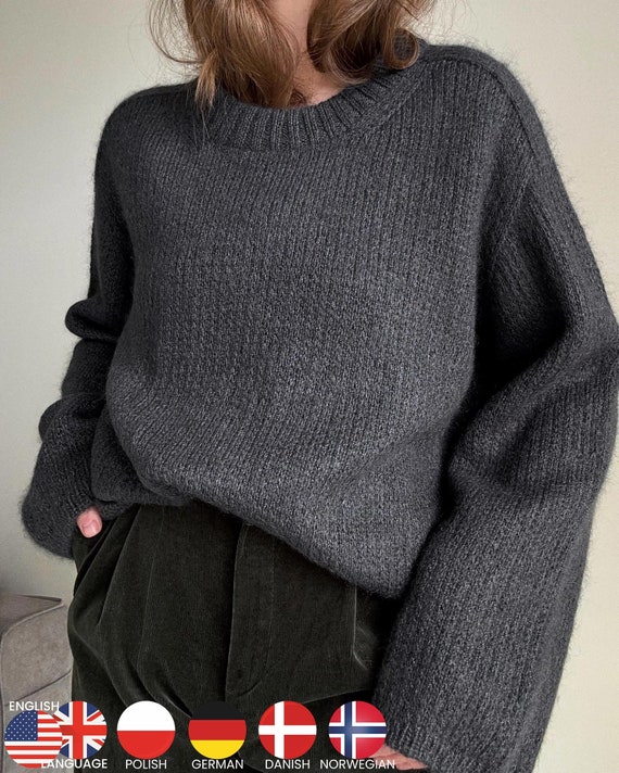 Chantal Sweater Knitting Pattern: Advanced Woolen Sweater