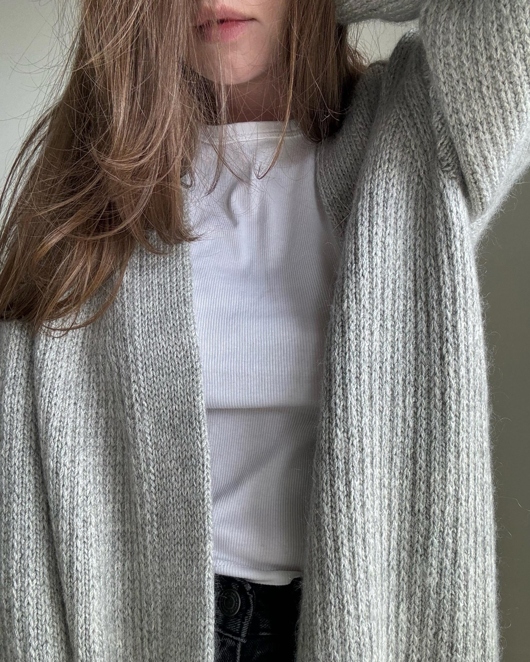 Chantal Cardigan Knitting Pattern: Elegant, Oversized Kimono