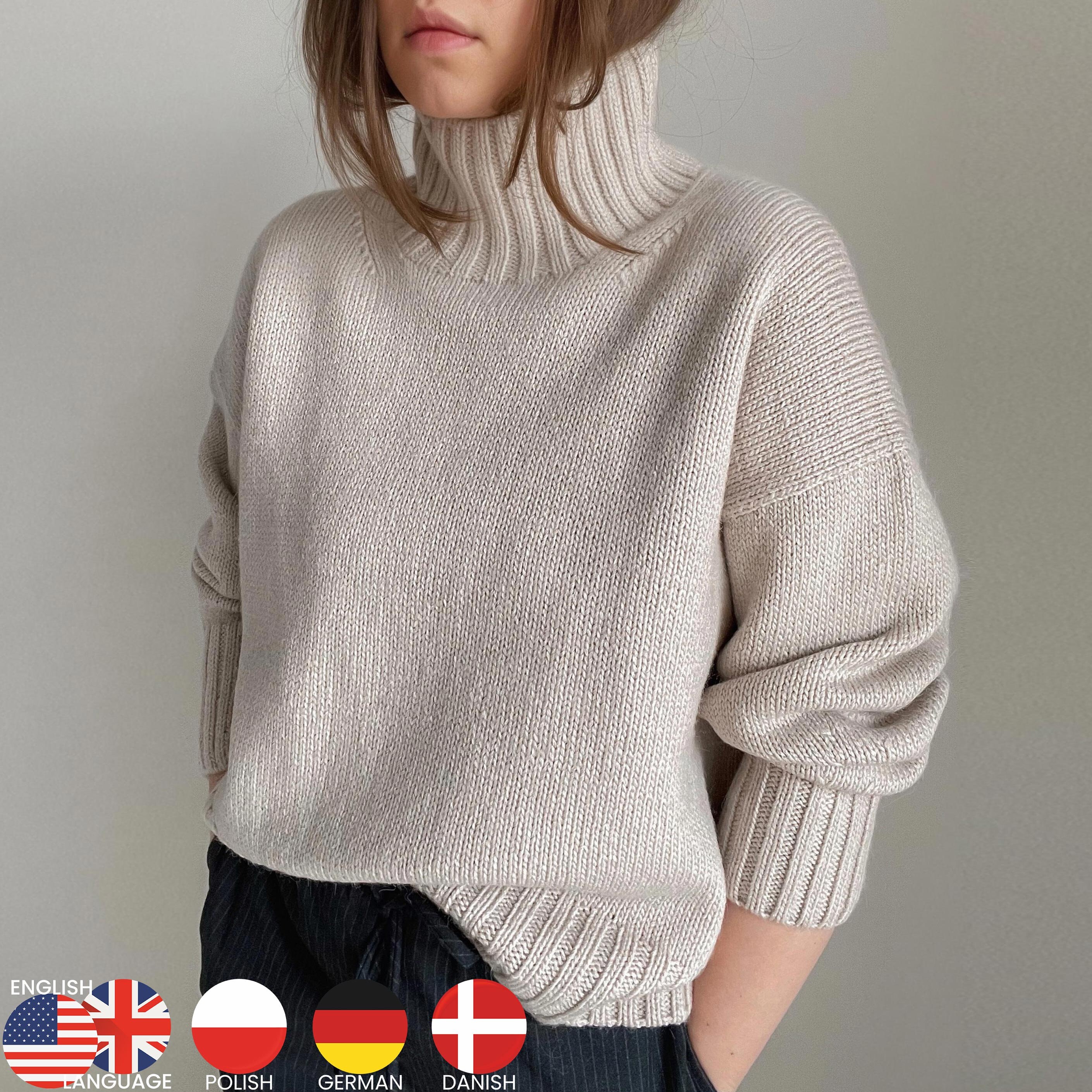Cecil Sweater Knitting Pattern Modern, Oversized Knitting Scheme for Women With Turtleneck and Drop Shoulders. Alpaca & Mohair Yarn Blend - Etsy Cecil Sweater Knitting Pattern Modern, Oversized Knitting Scheme for Women With Turtleneck and Drop Shoulders. Alpaca & Mohair Yarn Blend - Etsy