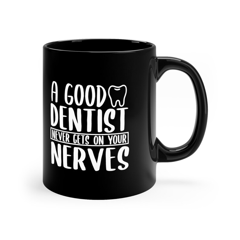 Personalized Dentist Funny Coffee Mug, Dentist Gift, Dentist Custom Personalized Gift, Dentist