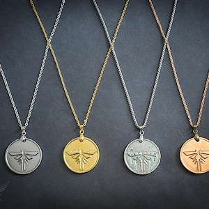 Fireflies Pendant Necklaces | inspired by The Last of Us | When Lost in the Darkness, Look For the Light | TLOU Charms | Fully Handmade
