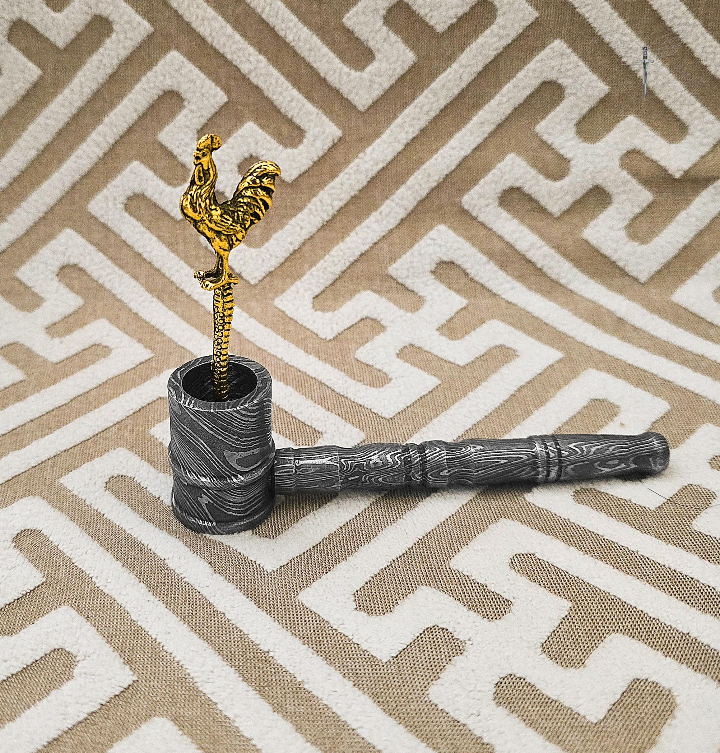 instrument for pressing down tobacco Tobacco Tamper, Tobacco Press Rod, Grinding, Tamping Bar, Tamp, Pipe Tool,  Poker Cleaner Tool, Cigarette Tobacco Smoking Pipes Accessories