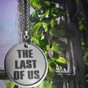 The Last of Us Necklace, Handmade Steel Fireflies Pendant, Cosplay Jewelry