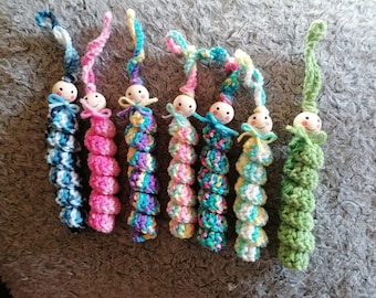 Worry Worms Crochet Worms Gift Children School Kindergarten Disabled Facility