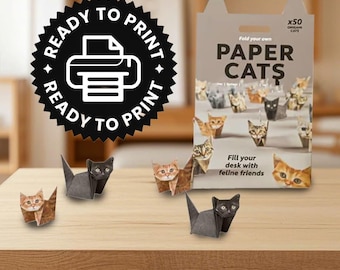 Paper Cats Origami Set – Small, Standard & Giant Editions