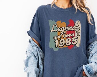 Ladies Mens 40th Birthday Shirt 2025, 40th Birthday Gifts for women, 1985 Vintage Birthday Shirt, Vintage Birthday shirt, Mum Birthday Gift