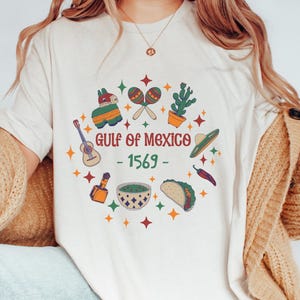 Shirt Golf van Mexico - Gulf Coast Shirt Texas Alabama Mississippi Florida Beach - Amerikaans Golf van Mexico patriottisch Shirt Mexico Unisex T-shirt