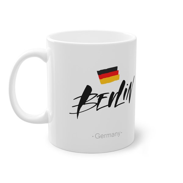 Berlin Tasse Kaffee Berlin Becher, Geschenk für Berliner, Berliner Bär, Berlin Souvenir, Hauptstadt Becher, Hochzeitsgeschenk