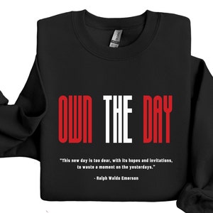Ralph Waldo Emerson Poet Sweatshirt, Inspirational Shirt Sweatshirt, Retro Emerson for Teachers and All Professions, Crewneck Sweatshirt
