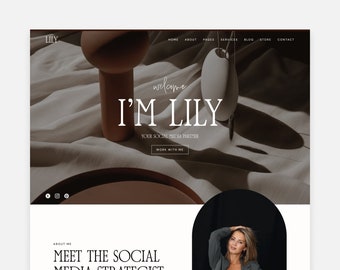 Lily Wordpress Theme · Elementor Pro Theme · Business Theme · Website Template