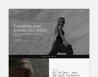 Zara Wordpress Theme · Elementor Pro Theme · Business Theme · Website Template