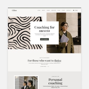 Chloe Wordpress Theme · Elementor Pro Theme · Business Theme · Website Template