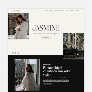 Jasmine Wordpress Theme · Elementor Pro Theme · Business Theme · Website Template