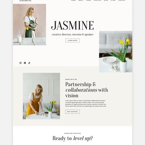 Jasmine Wordpress Theme Elementor Pro Theme Business Theme Website Template image 6