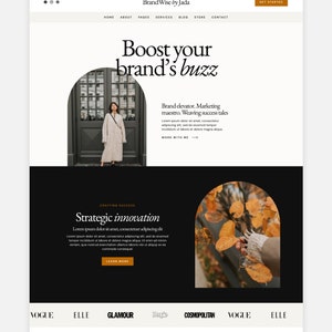 Jada Wordpress Theme Elementor Pro Theme Business Theme Website Template image 7