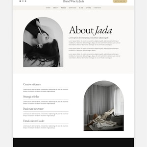 Jada Wordpress Theme Elementor Pro Theme Business Theme Website Template image 4