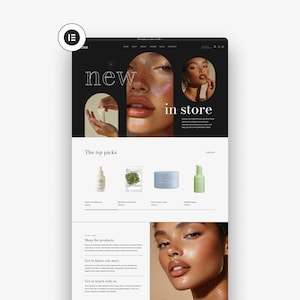 Tiana WordPress Template, Elementor Pro Template, eCommerce Website Template, Shop, Website Template, Online Store Website