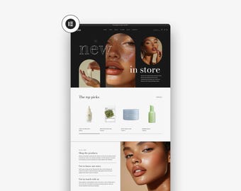 Plantilla de sitio web de comercio electrónico Tiana WordPress: Tema para tienda en línea, Elementor Pro