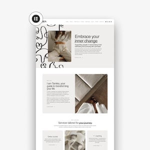 Tamika Wordpress Theme · Elementor Pro Theme · Business Theme · Website Template