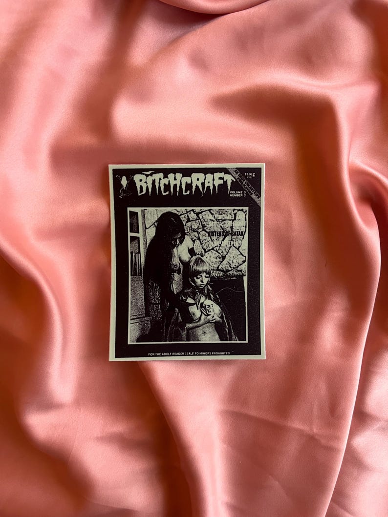Vintage Bitchcraft sticker image 1