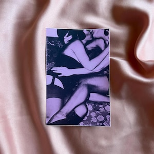 Vintage Pink Femme Lesbian - Queer Pride -  sticker