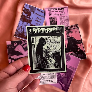Vintage Bitchcraft sticker image 3