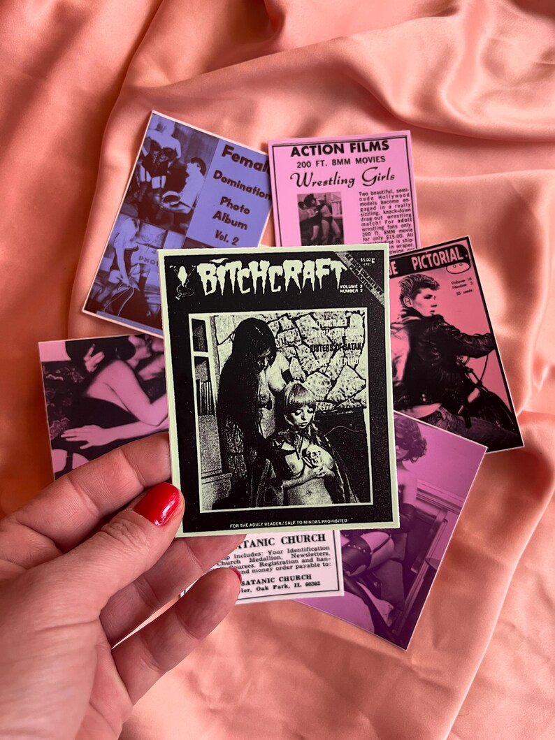 Vintage Bitchcraft sticker image 3