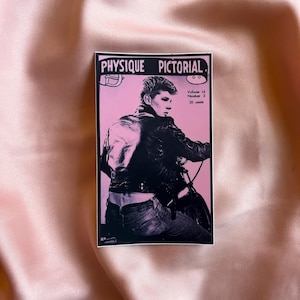 Vintage Queer Motorcycle Boy Sticker