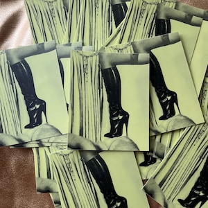 Vintage Dominatrix Boot sticker