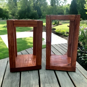 Set of Two Wooden Lanterns image 2