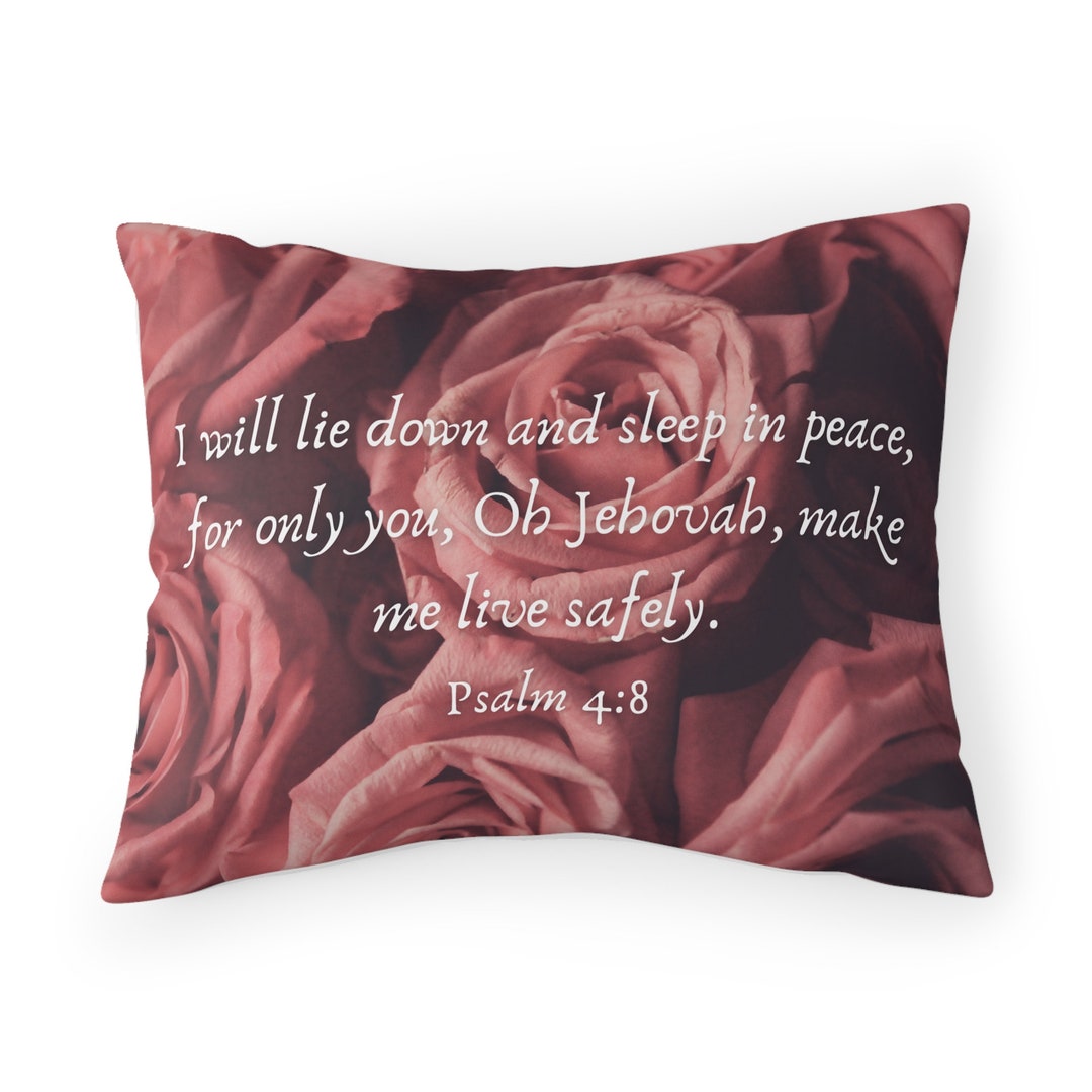 Pillowcase With Bible Verse JW Original Gift for Etsy