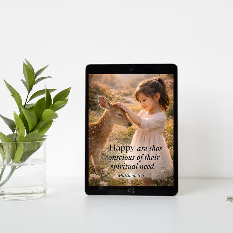 JW 2026 Year Text Wallpapers – Exclusive Designs – Matthew 5:3 Digital ...
