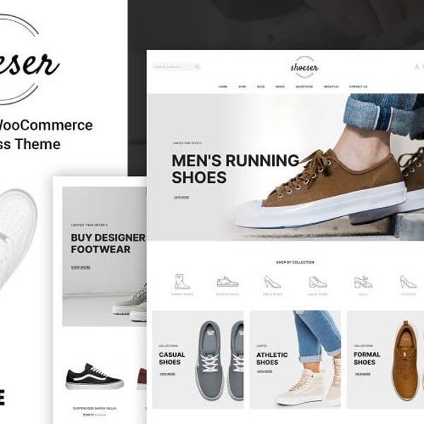 Shoeser – Fashion and Shoes WooCommerce Theme 1.0