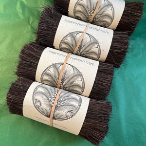 Arenga fibre - 180mm - brush fibre, gumati, brush making craft supplies, weaving, making, fiber, bristle, scrubbing brush, altar