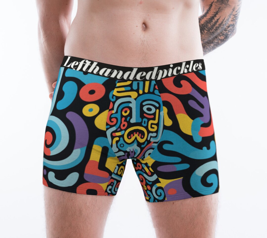 Boxer Aztec Men's Aztec Boxers - Etsy UK