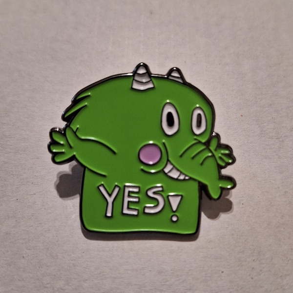 Green Cartoon Monster