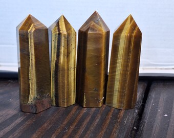 Tigers Eye Crystal Tower - Etsy