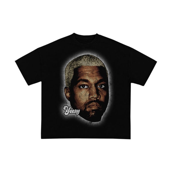 Kanye West Retro Shirt Vintage 90s Bootleg Graphic Style T-Shirt | Oversized Vintage Graphic Tee | Birthday Gift | Gift For Him & Her