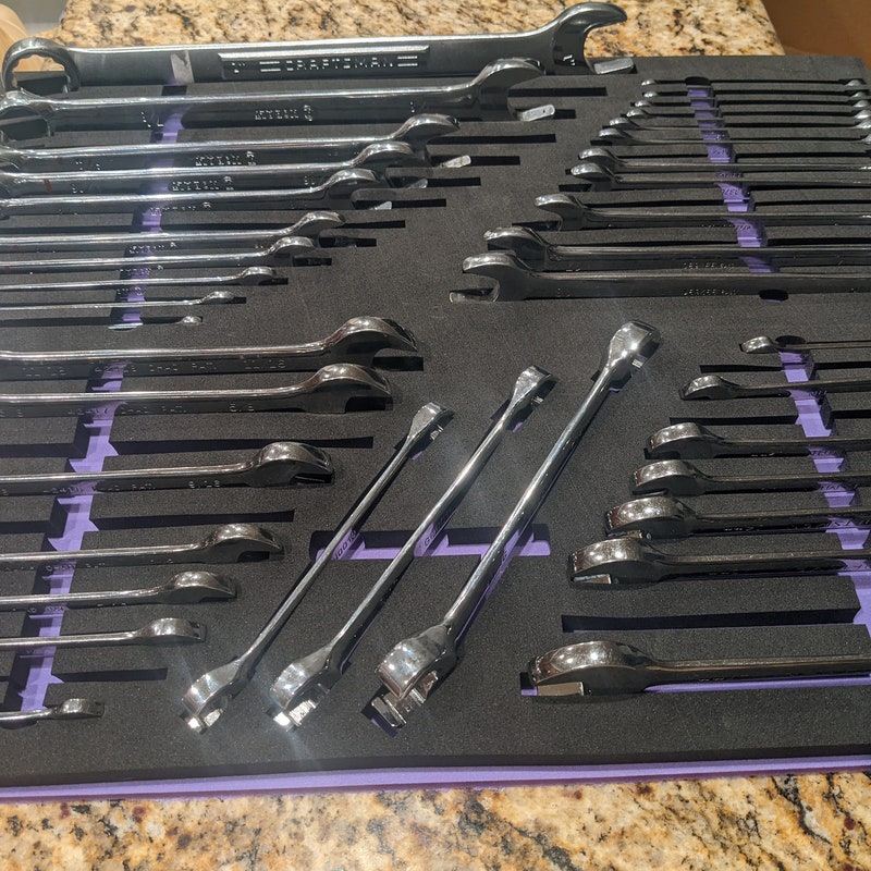 Tool Box Foam Files - Etsy