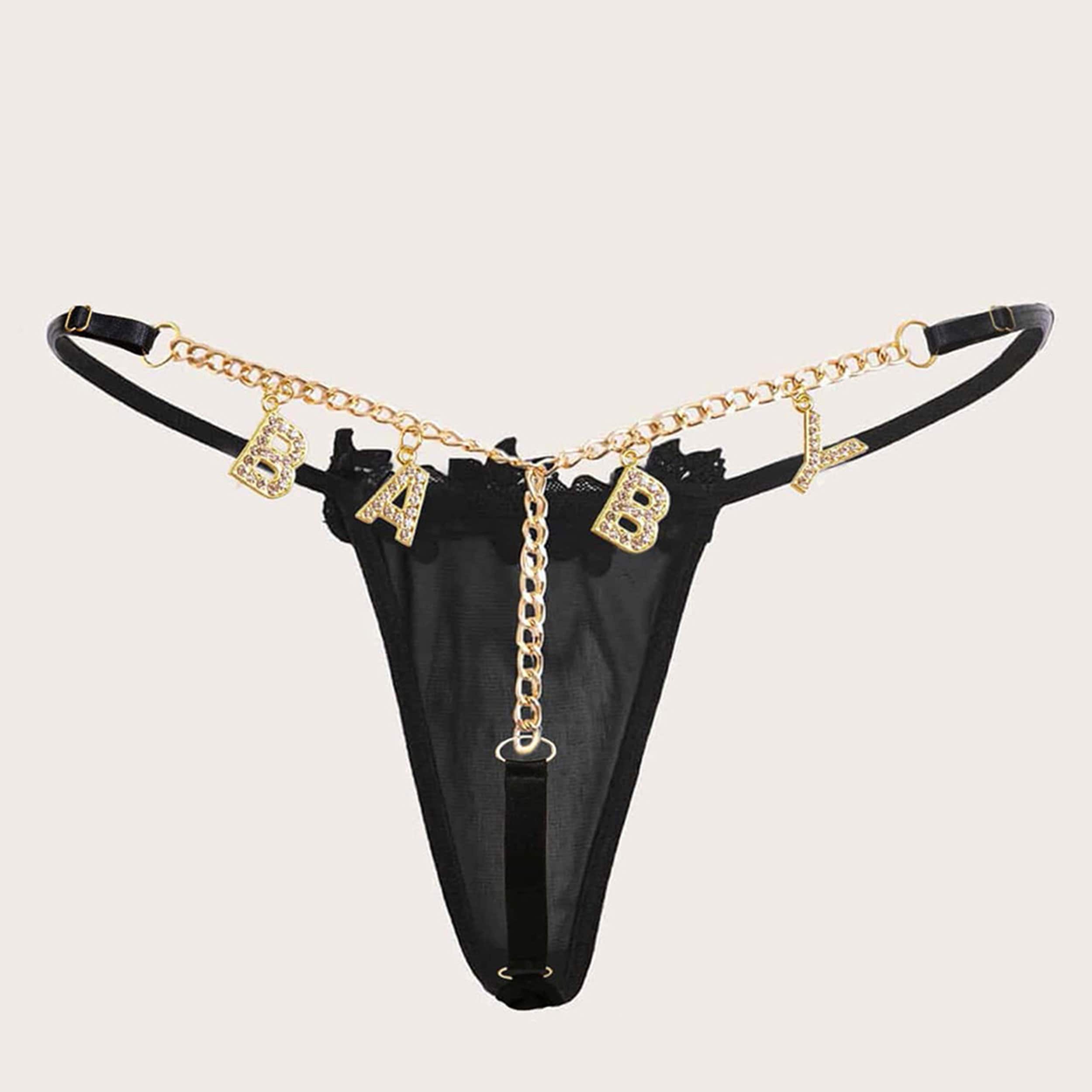 Benutzerdefinierte Tanga Bikini GStrings Tanga Kette Etsy.de