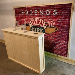 Home bar L shape