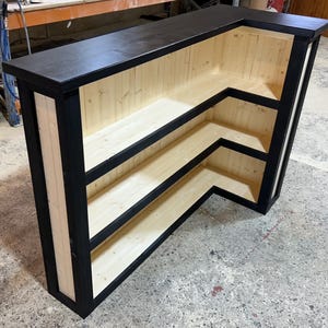 Home bar L shape
