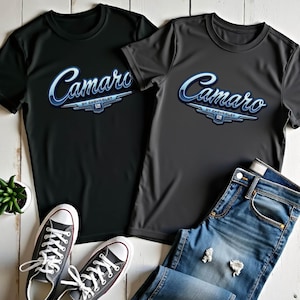 Retro Chevy Camaro T-Shirt: Classic Muscle Car Fan Tee