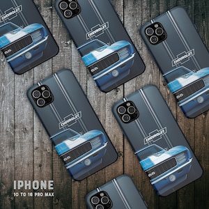 Retro SS Camaro iPhone Case: Chevy Muscle Car Protective Cover