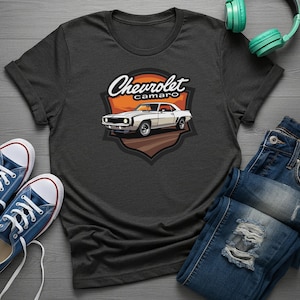 Classic Camaro T-Shirt: Vintage Car Tee, Auto Enthusiast Apparel, Retro Car Design