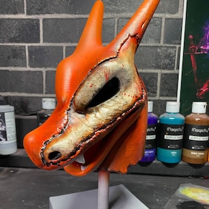 Slain Charizard Head Display