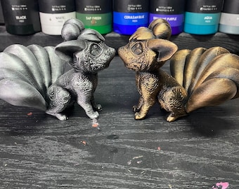 Ornamental Vulpix Statue